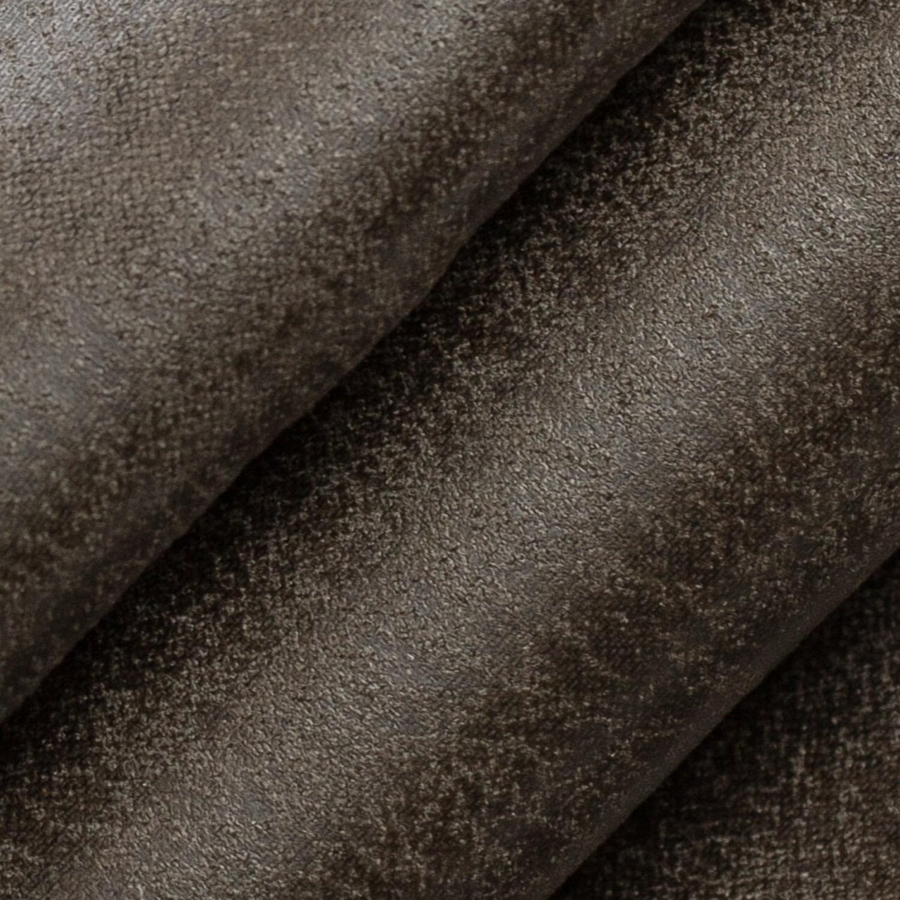 Brown Performance Grade Vinyl Plain Solid Upholstery Fabric by The Yard - SKU: Mahalia Granite